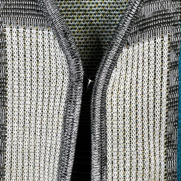 Ming Wang Women’s cardigan - Patchwork knit design - Size XL - Picture 7 of 8